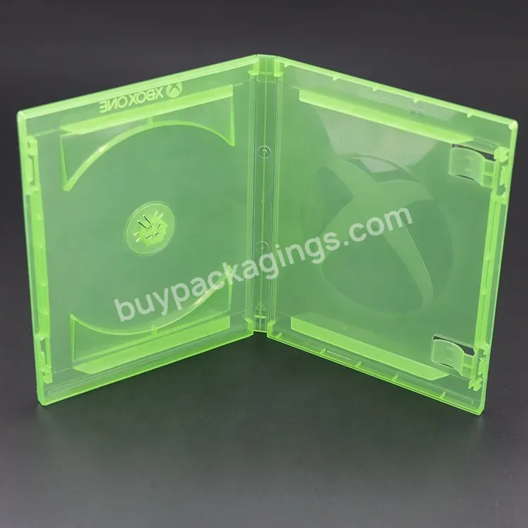 Weisheng Popular Green Clear Cover Shell Cd Video Game Case For Xbox 360 Wired Controller One Series Driving