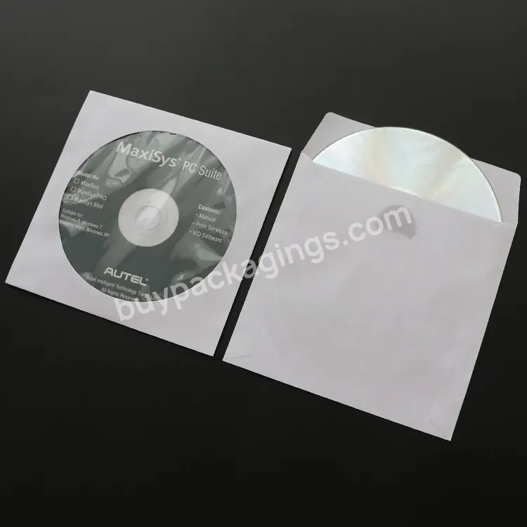 Weisheng Storage Single Cd Packaging Paper Sleeve Dvd Envelope Packaging Jewel Cases Amaray Cd Paper Sleeves - Buy Cd Paper Sleeves,Amaray Cd Sleeve,Cd Packaging Paper Sleeve.