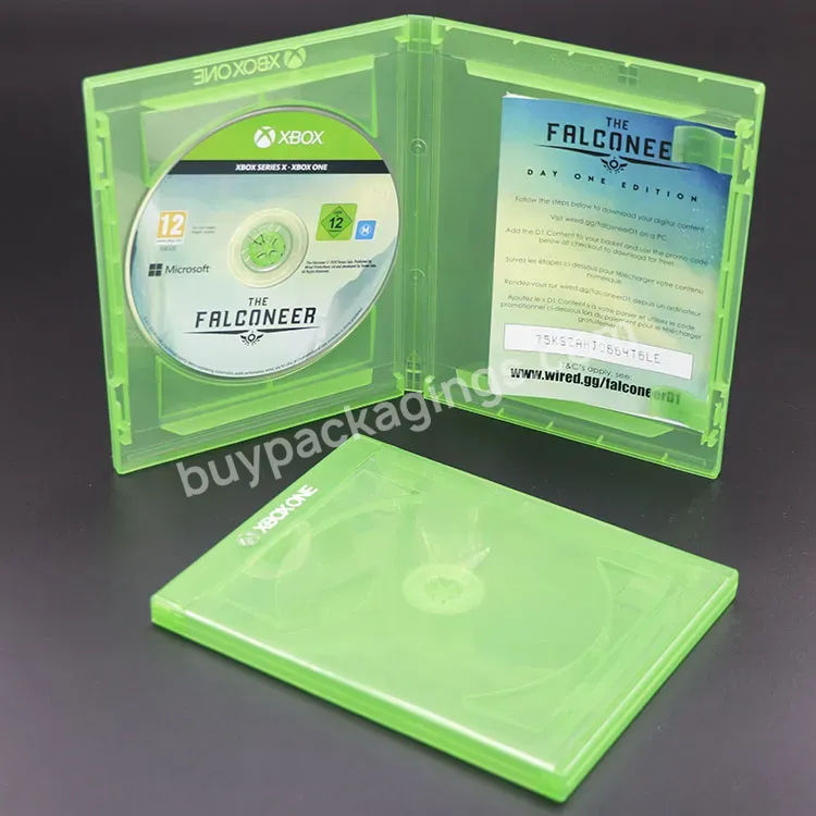 Weisheng Supplier Plastic Game Case For Xbox One Game Case Cd Replacement Retail Green For Xbox Series X Case - Buy Game Case For Xbox One,Game Case For Xbox Case,Game Case For Xbox 360 Games Cd.