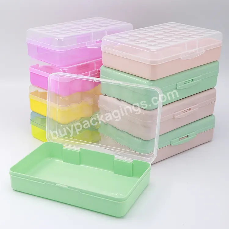 Weisheng Transparent Pen Box Stationery Plastic Crayon Box Office File Large Storage Case I Paid School Custom Pencil Box - Buy Custom Pencil Box,Storage Case,Pen Box Stationery.