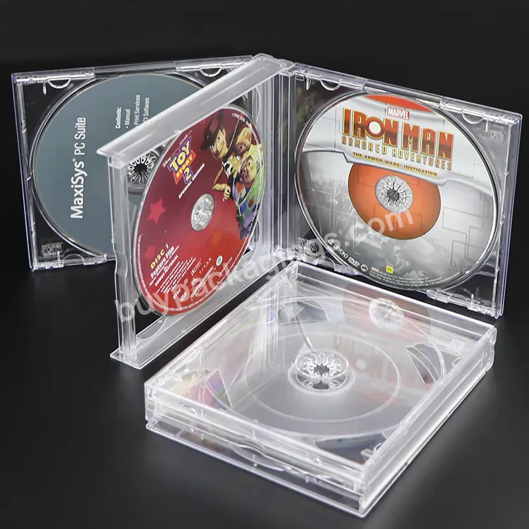 Weisheng Wholesale Dvd Replication Packages Plastic Cases For Cds Dvd Box Clear Transparent Ps Cd Case Jewel Box - Buy Cd Case Jewel Box,Cases For Cds,Dvd Replication Packages.