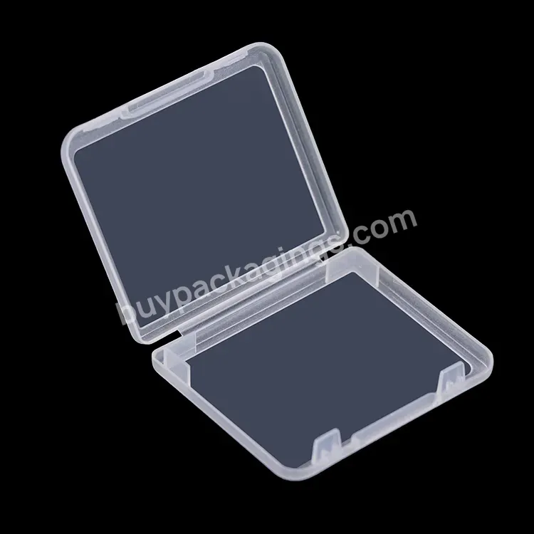 Weisheng Wholesale Factory Custom Plastic Pp Clear Custom Photocard Holder Id Card Holder Mobile Phone Sim Card Holder Case