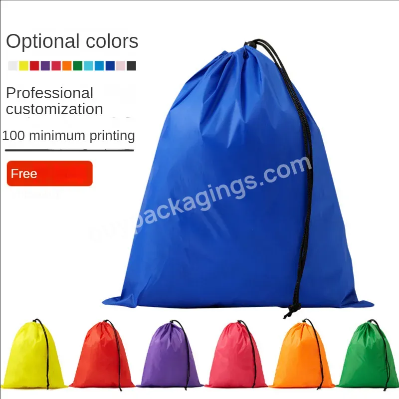 Well Designed Drawstrings Embroidery Nylon Mesh Drawstring Bag