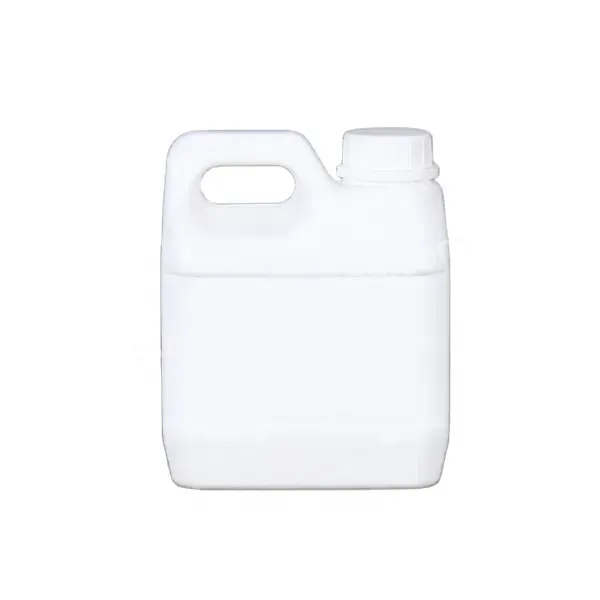 White 1.2l 2l 2.5l Hdpe Plastic Jerry Can For Cooking Oil