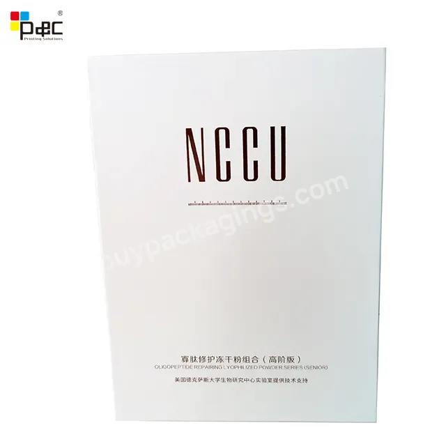 White 157g Art Paper 175g Silver Card With Wholesale Lid Magnetic Gift Boxes P&c Packaging