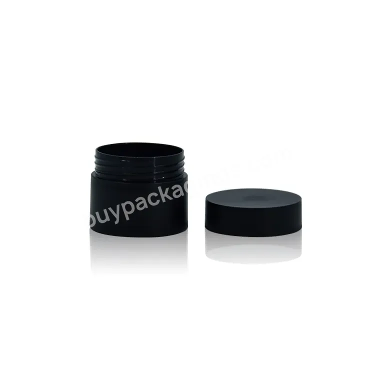 White Black High Quality 5g 10g Cosmetics Sample Sack Mini Pp Material Jar With Cap