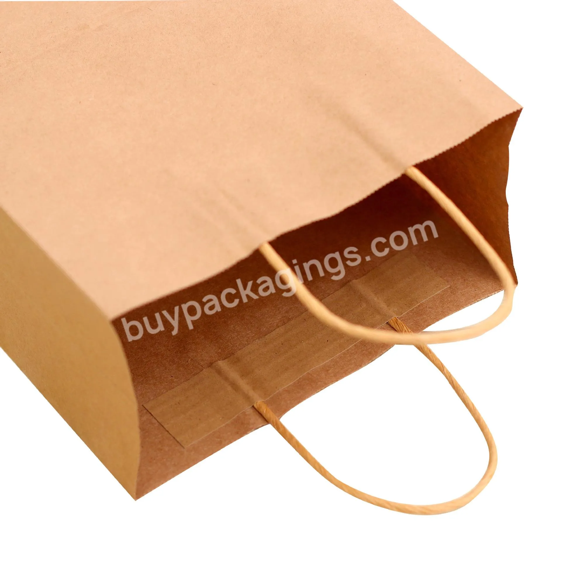 White Black Stand Up Recycled Eco Friendly Cosmetic Printing Machine Kraft Paper Bag With Logos Custom