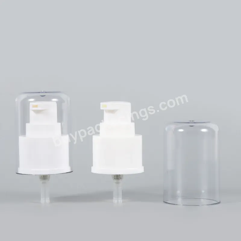 White Cosmetic Packing 24/410 Pp Liquid Soap Hand Wash Dispenser Treatment Lotion Cream Pump For Bottle
