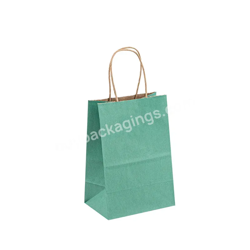 White Kraft Paper Bag Gold Supplier Fancy Printed Custom Luxury Carton Black And White Food And Clothes Paper Shopping Bag Upack