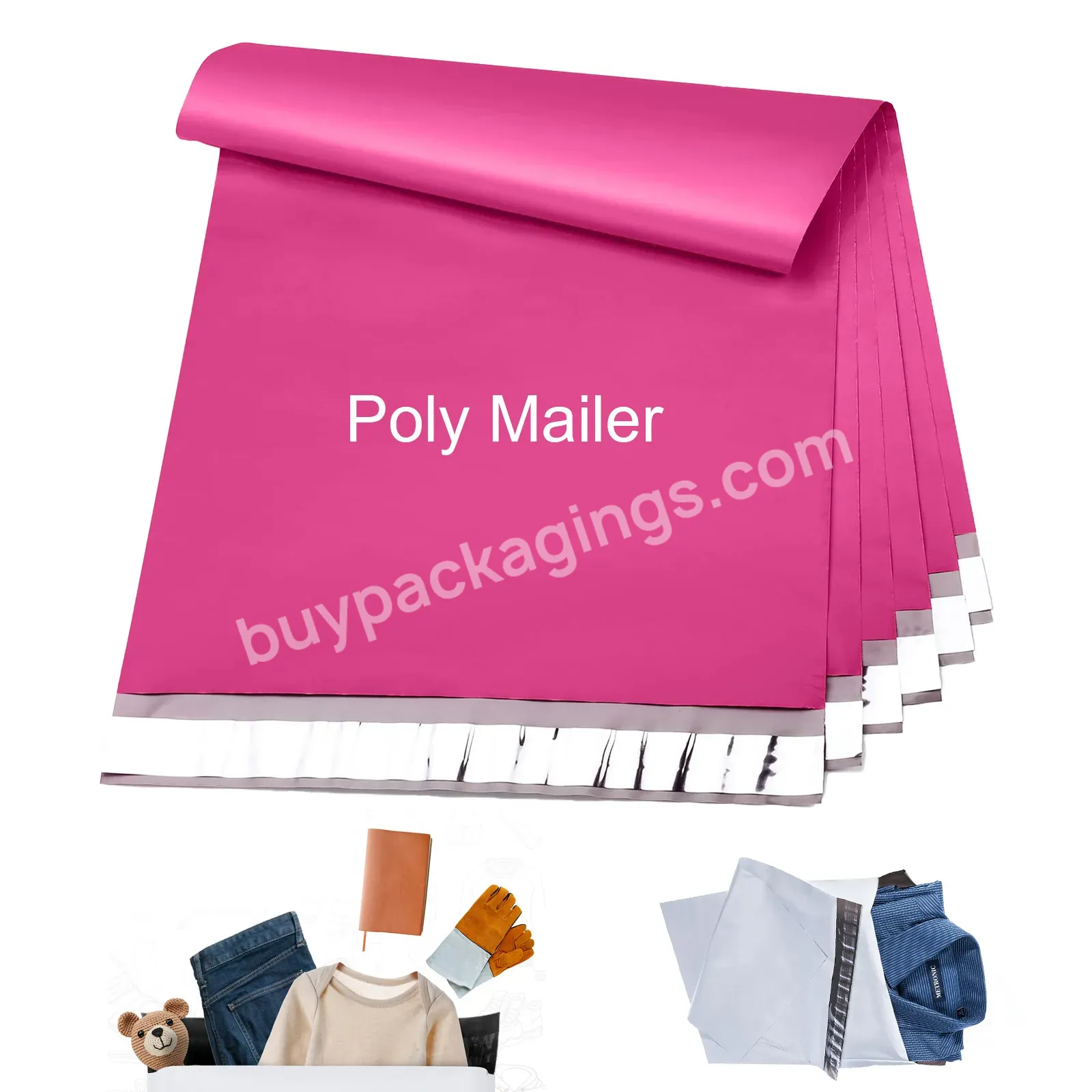 White Mail Bag Storage Protection Bag Plastic Envelope Shipping Mail Bag