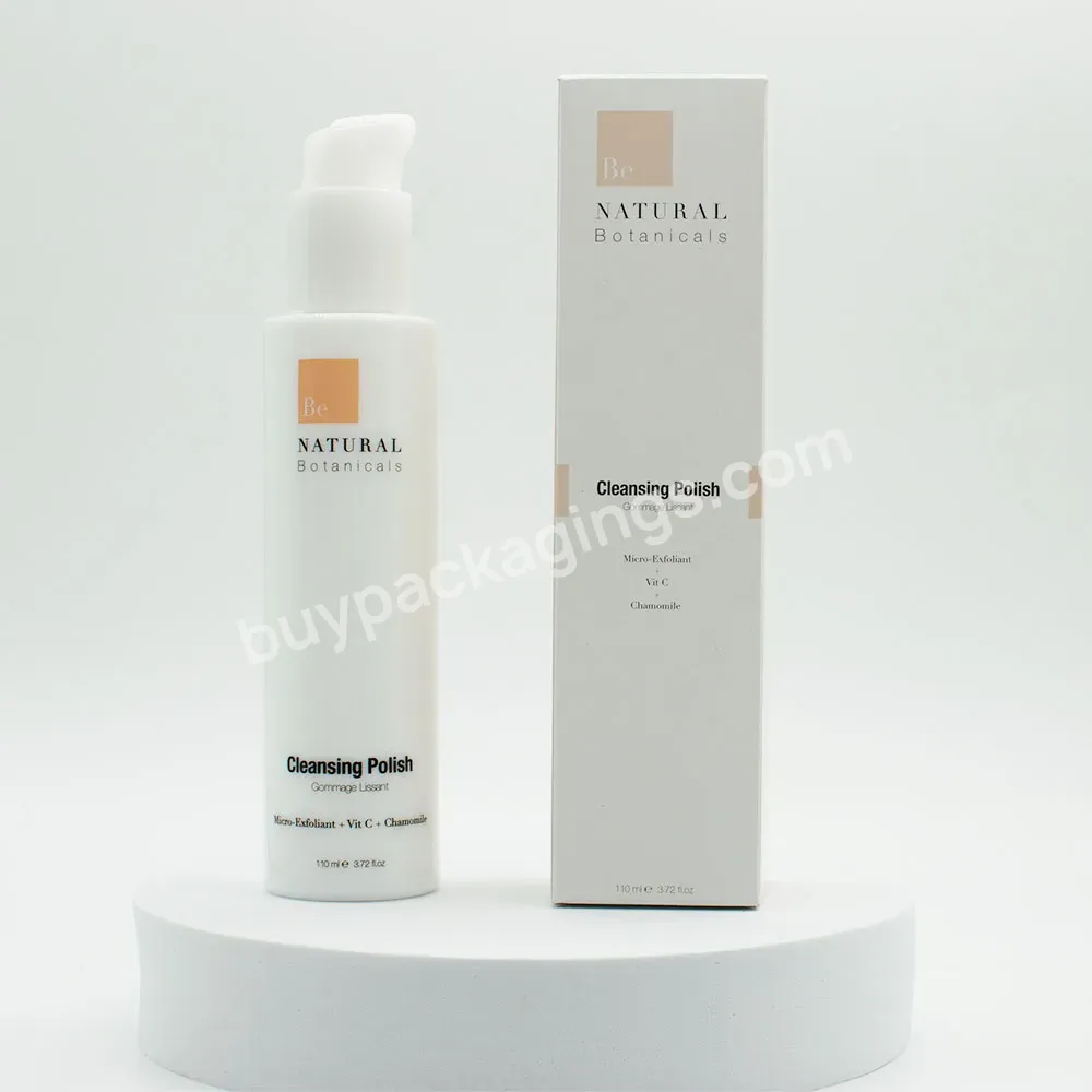 White Opal Round Glass Lotion Bottle With Pump Or Screw Cap For Skincare Cosmetic Packaging