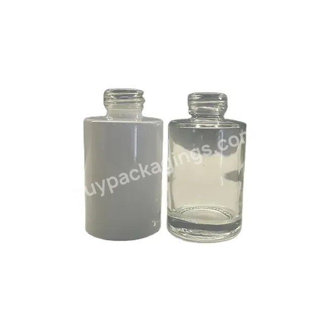 White Painted Glass Bottle For Cosmetic Packaging Bottle 30ml