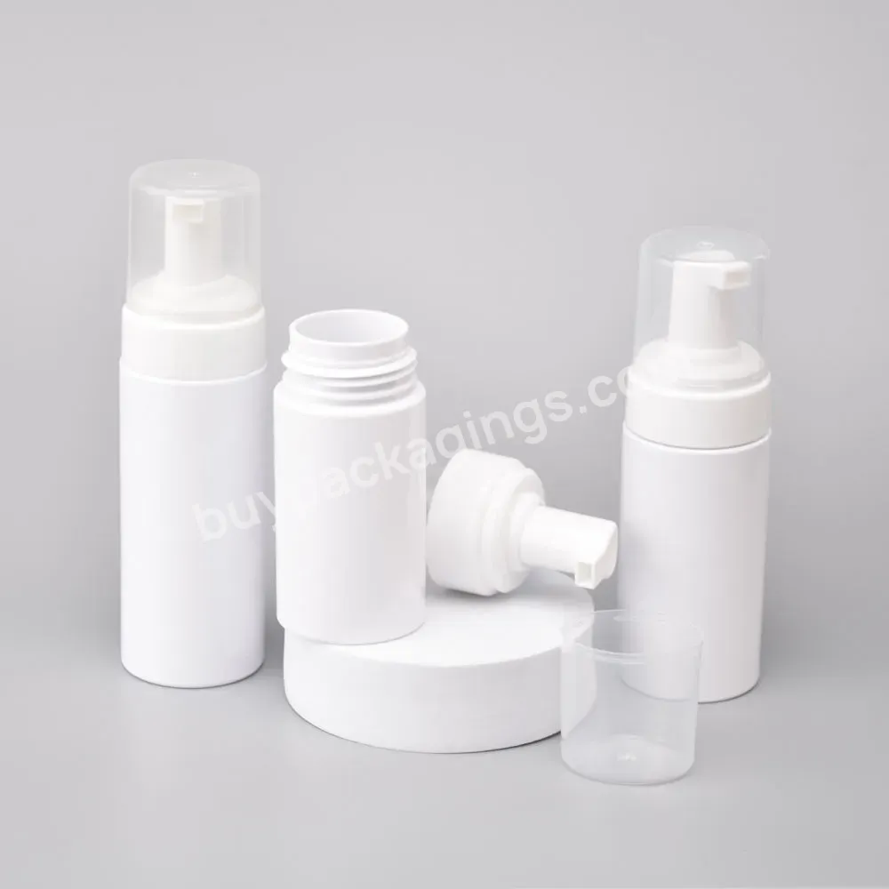 White Pet 150ml 120ml 100ml Foaming Bottle Cosmetic Liquid Soap Dispenser Foam Pump Bottle