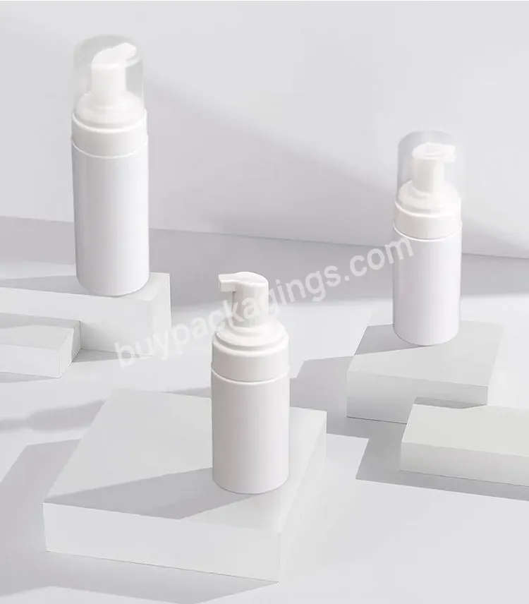 White Pet 150ml 120ml 100ml Foaming Bottle Cosmetic Liquid Soap Dispenser Foam Pump Bottle