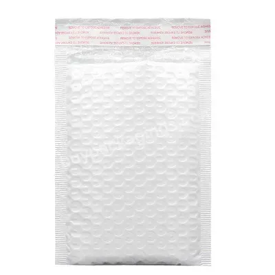 White Plastic Pearlescent Polymailer Padded Bubble Envelope Bag