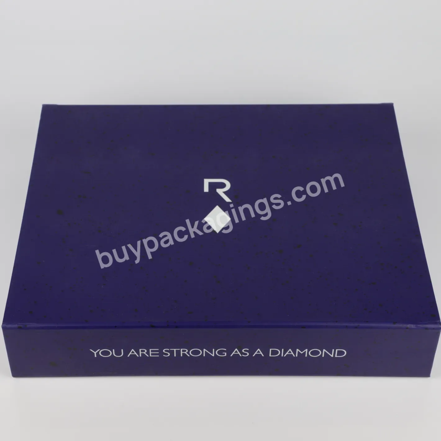 White Printing Custom Logo Paper Packaging Folding Box Custom Logo And Color Clothes Box