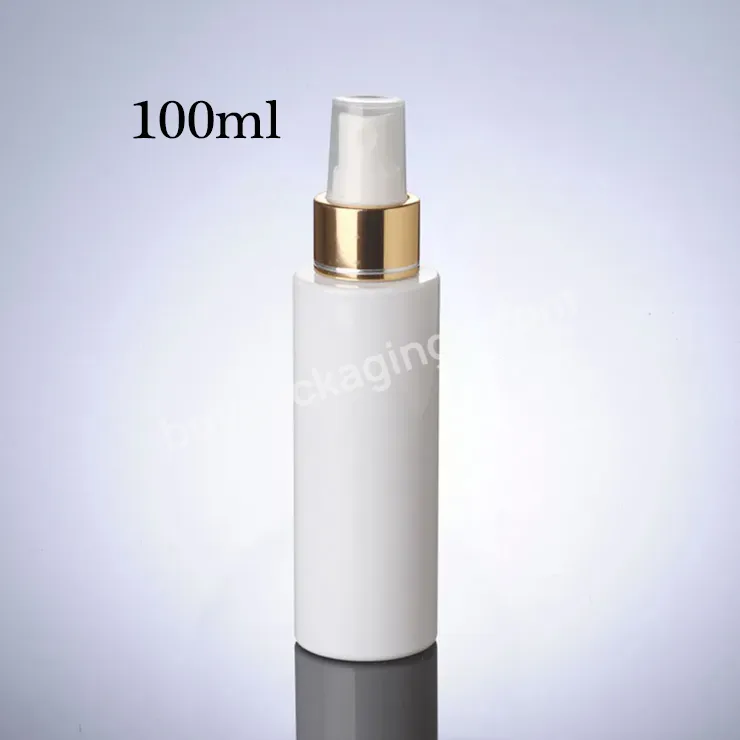 White Spray Plastic Pet Bottle 100 Ml Spray Bottle White 150ml 200ml Plastic White Bottle With Pump