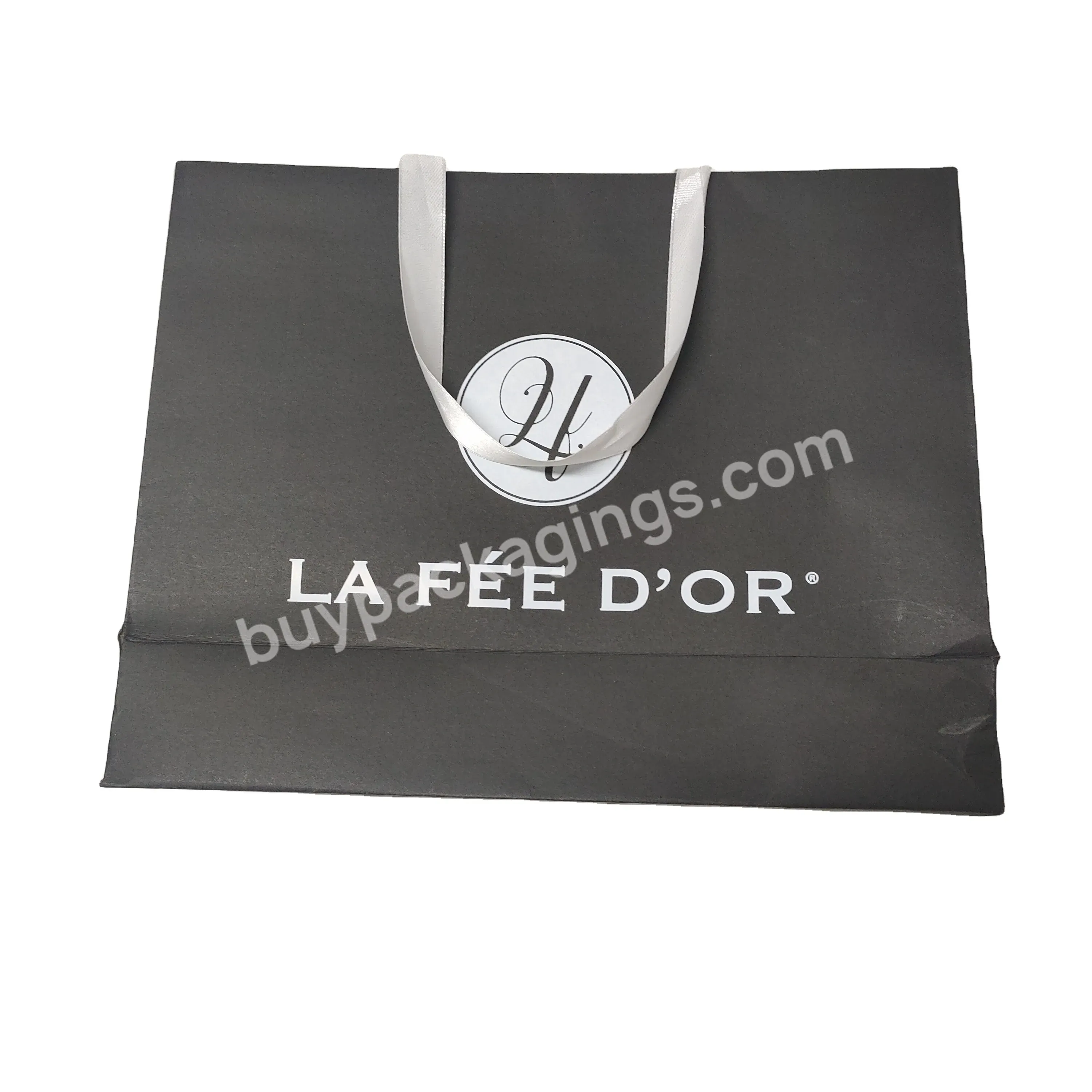 Whole Sale Foil Custom Bag Print Logo Luxury Fancy Gift Paper Packaging Custom Paper Bag With Handle