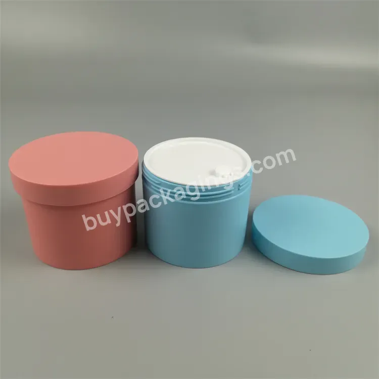 Wholesale 100g Cosmetic Packaging Plastic Pp Cream Jars For Body Butter Scrub Containers