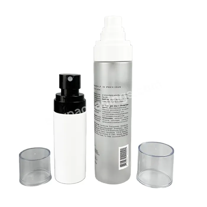 Wholesale 100ml Fine Mist Spray Bottle Pet Plastic Bottle High Quality Black Plastic Bottle