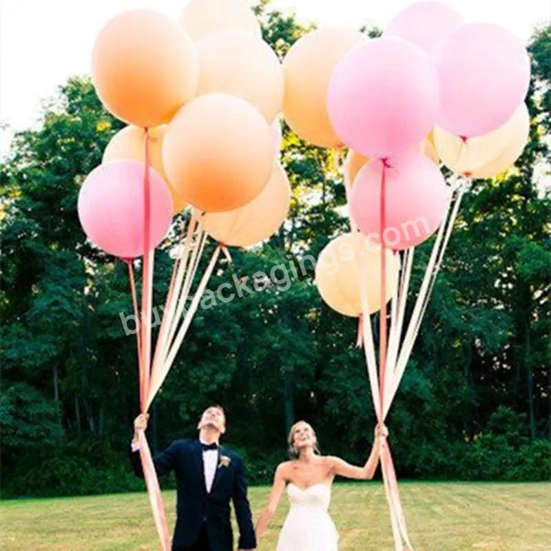 Wholesale 100Pcs 36 Inch Big Pastel Macaron Latex Helium Ballons For Wedding Decoration