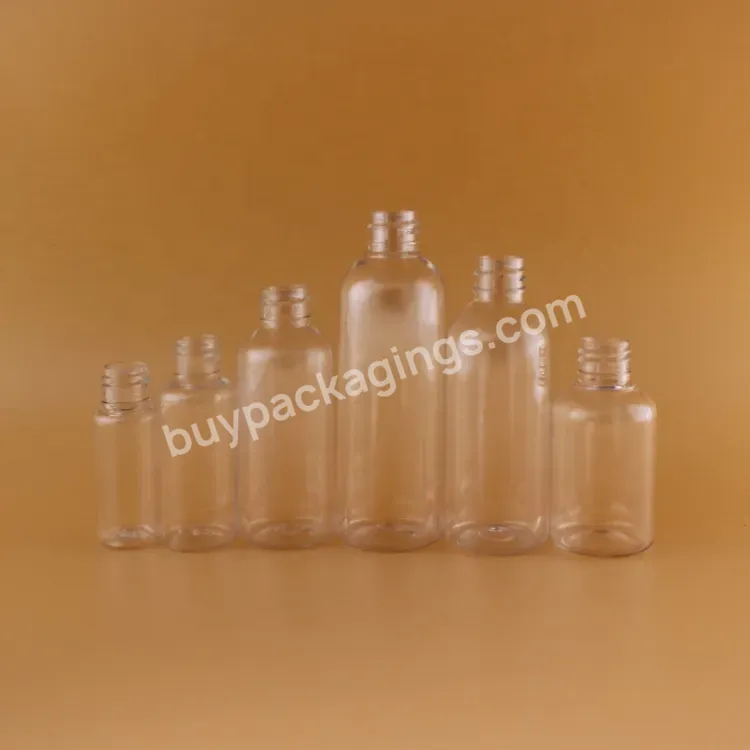 Wholesale 10ml 30ml 50ml 60ml 100ml Pet Pe Fine Mist Sprayer Bottle 16oz Round Plastic Spray Bottles With Sprayers