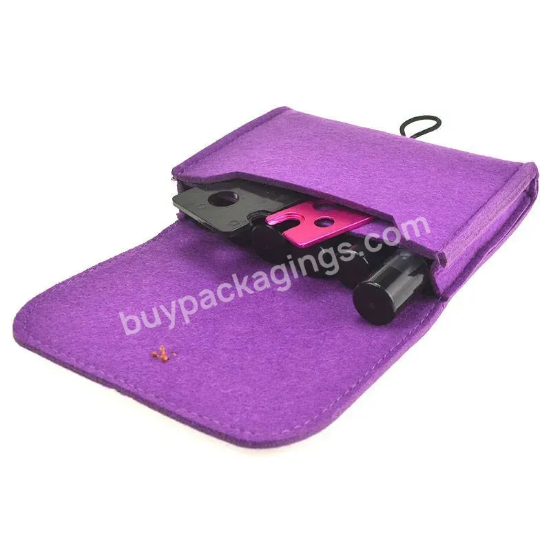 Wholesale 10ml Travel And Sampling Essential Oil Bottles Felt Storage Bag - Buy Felt Storage Bag,Essential Oil Handbag,Essential Oil Bag.