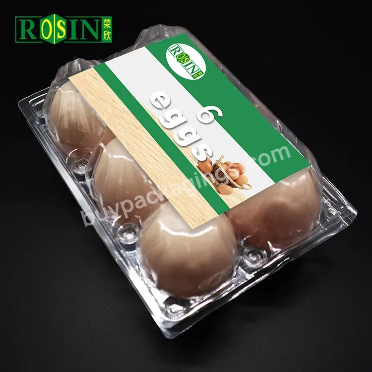 Wholesale 12 Holes High Quality Pet Clamshell Plastic Blister Quail Egg Tray Supplier