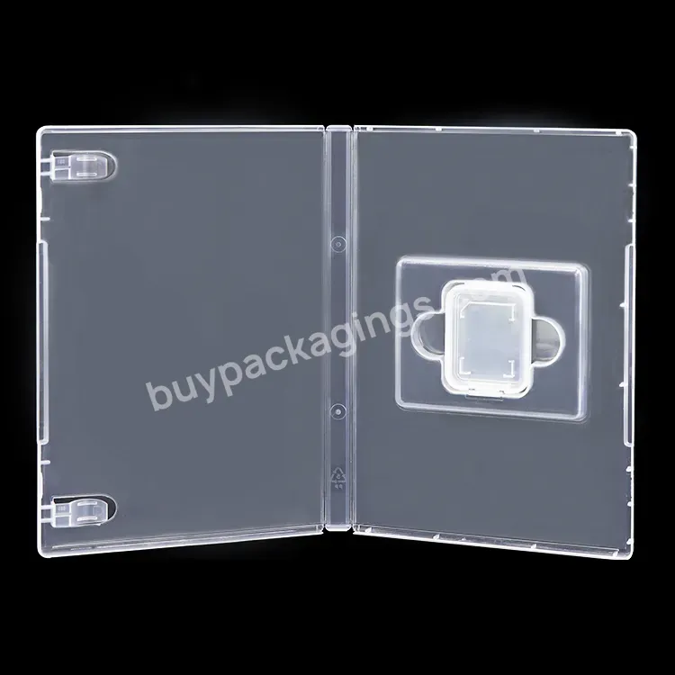 Wholesale 14mm With 7.5mm Plastic Transparent Clear Customized Pp Sd Memory Card Case Holder Storage Box Packaging