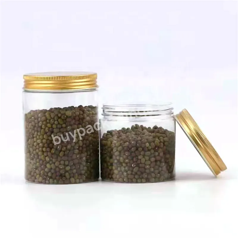 Wholesale 15g 30g 50g 60g 100g 120g 200g Empty Black Rosw Gold Frosted Clear Plastic Cosmetic Jars