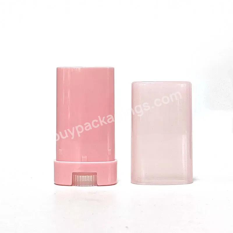 Wholesale 15g 50g 75g Empty Plastic Stick Deodorant Bottle Container For Sale And Pp Small Gel White Tube Packaging Filling