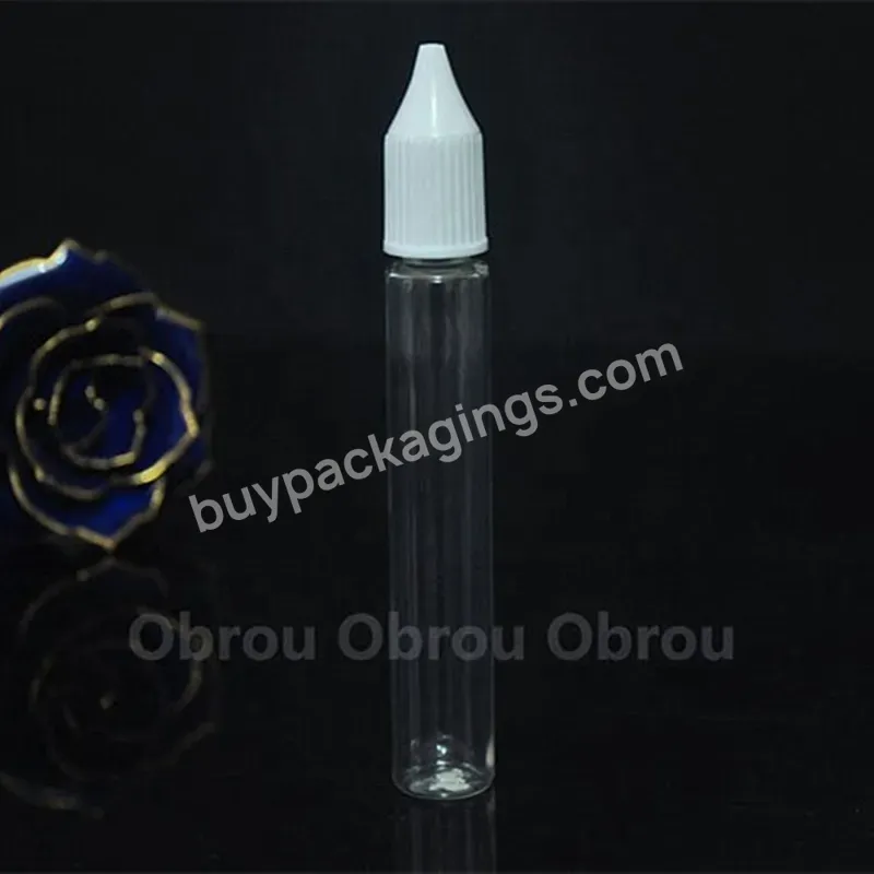 Wholesale 15ml 30ml Pet Plastic Squeeze Bottle Essential Oil Dropper Bottles With Childproof Cap For Glue