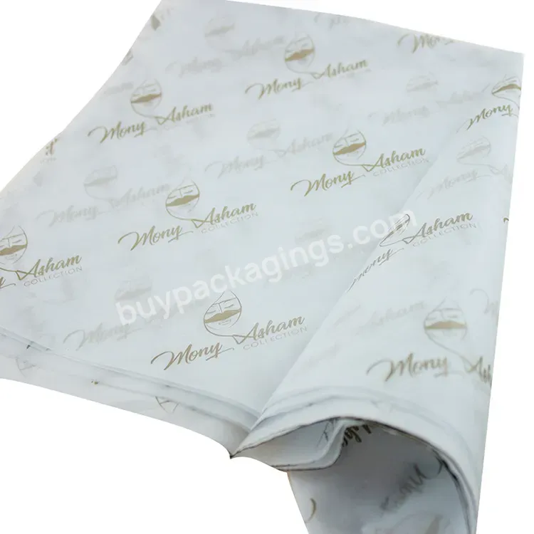 Wholesale 17 Gsm Tissue Paper Packaging Clothes Shoes Custom Logo Tissue Paper Wrapping Black Tissue Paper