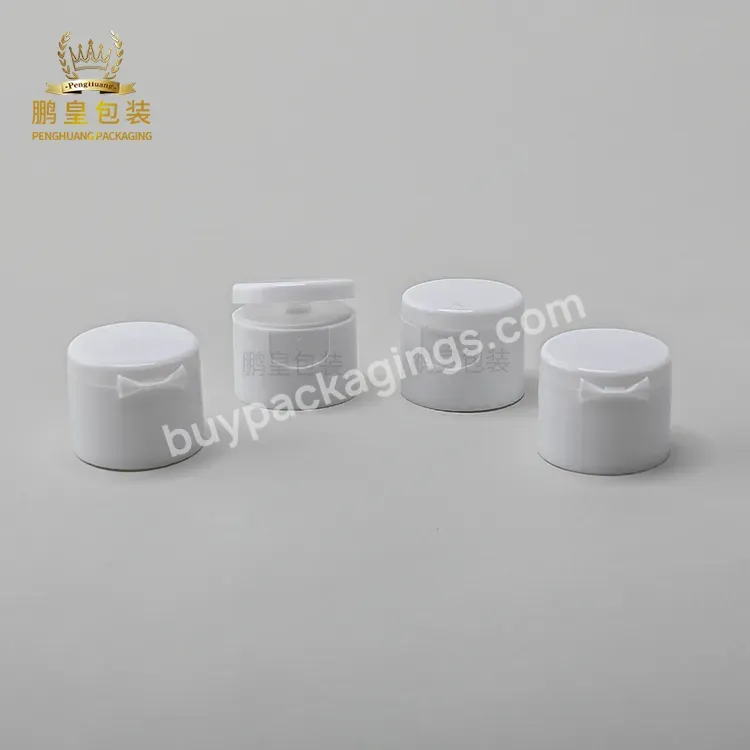 Wholesale 20 Mm Lid Cosmetic Bottle Plastic Caps Ribbed White Flip Top Cap - Buy Flip Top Cap Plastic,Bottle Lids Custom,Flip Bottle Cap Lid.