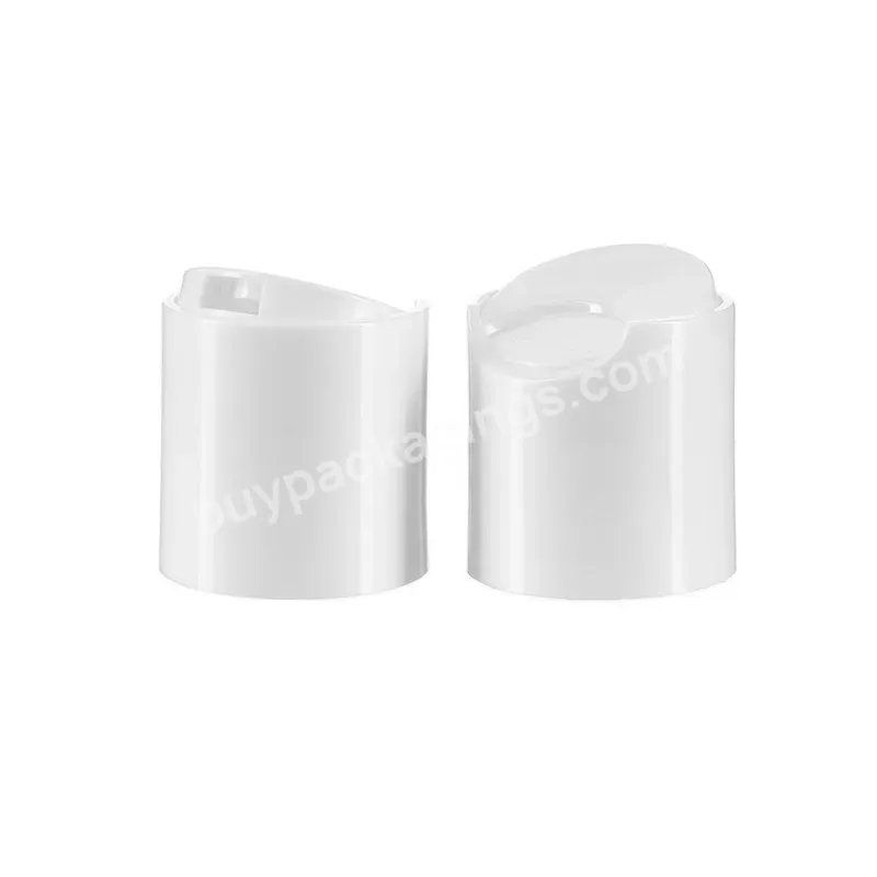 Wholesale 24/410 24/415 Glossy White Disc Top Cap