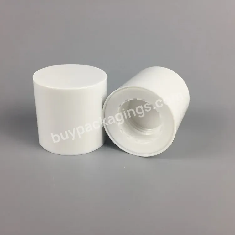 Wholesale 24/410 Thick Wall Plastic White Screw Cap For Toner Glass Bottle