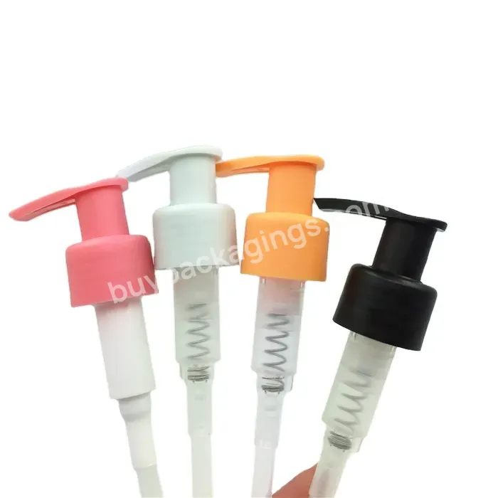 Wholesale 24mm 28mm Plastic Lotion Pump Dispenser Pump Liquid Soap Dispenser Plastic Pump Manufacturer