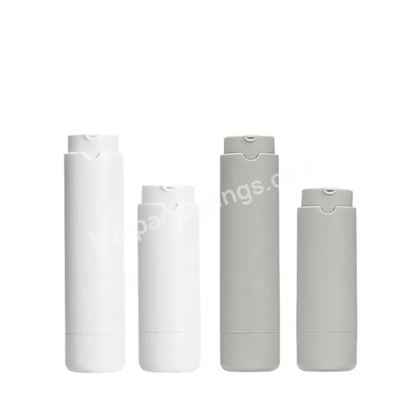 Wholesale 25ml 45ml Custom Serum Lotion Bottle Round Rotary Twist Pp Airless Bottle With Pump