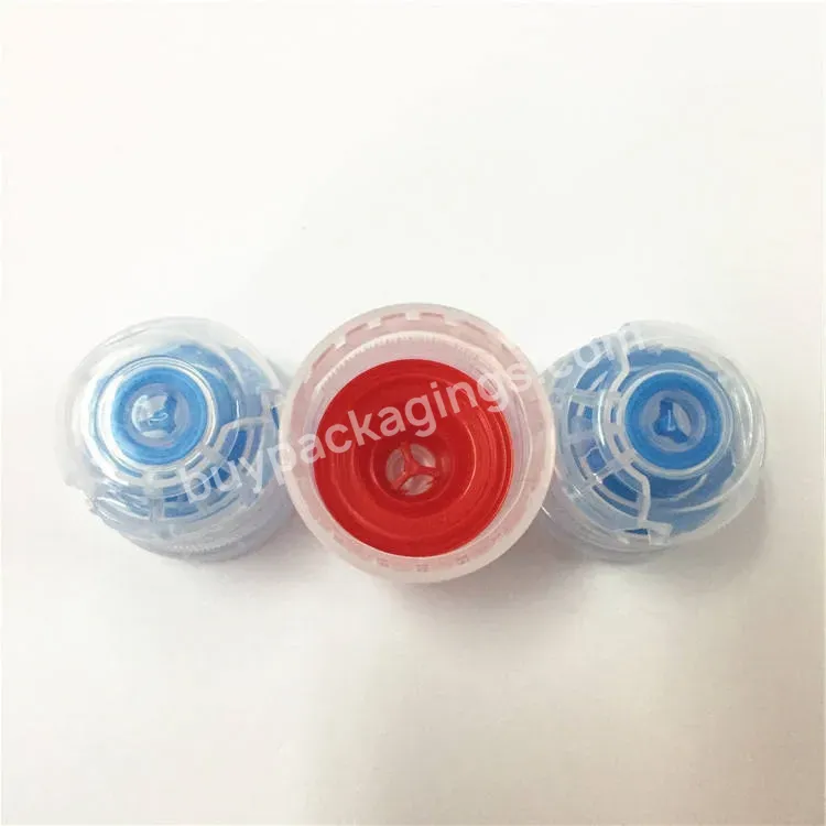 Wholesale 28mm Plastic Tamper Evident Sports Water Cap With Silicone Valve Manufacturer