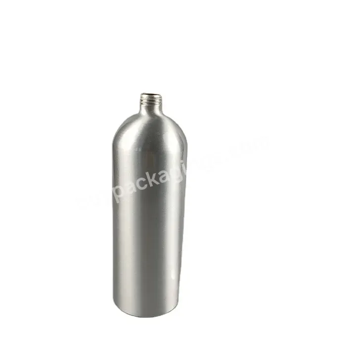 Wholesale 300ml 500ml 1000ml Silver Custom Spray Bottles Empty Aluminum Cosmetic Perfume Spray Bottle Aluminum Bottle