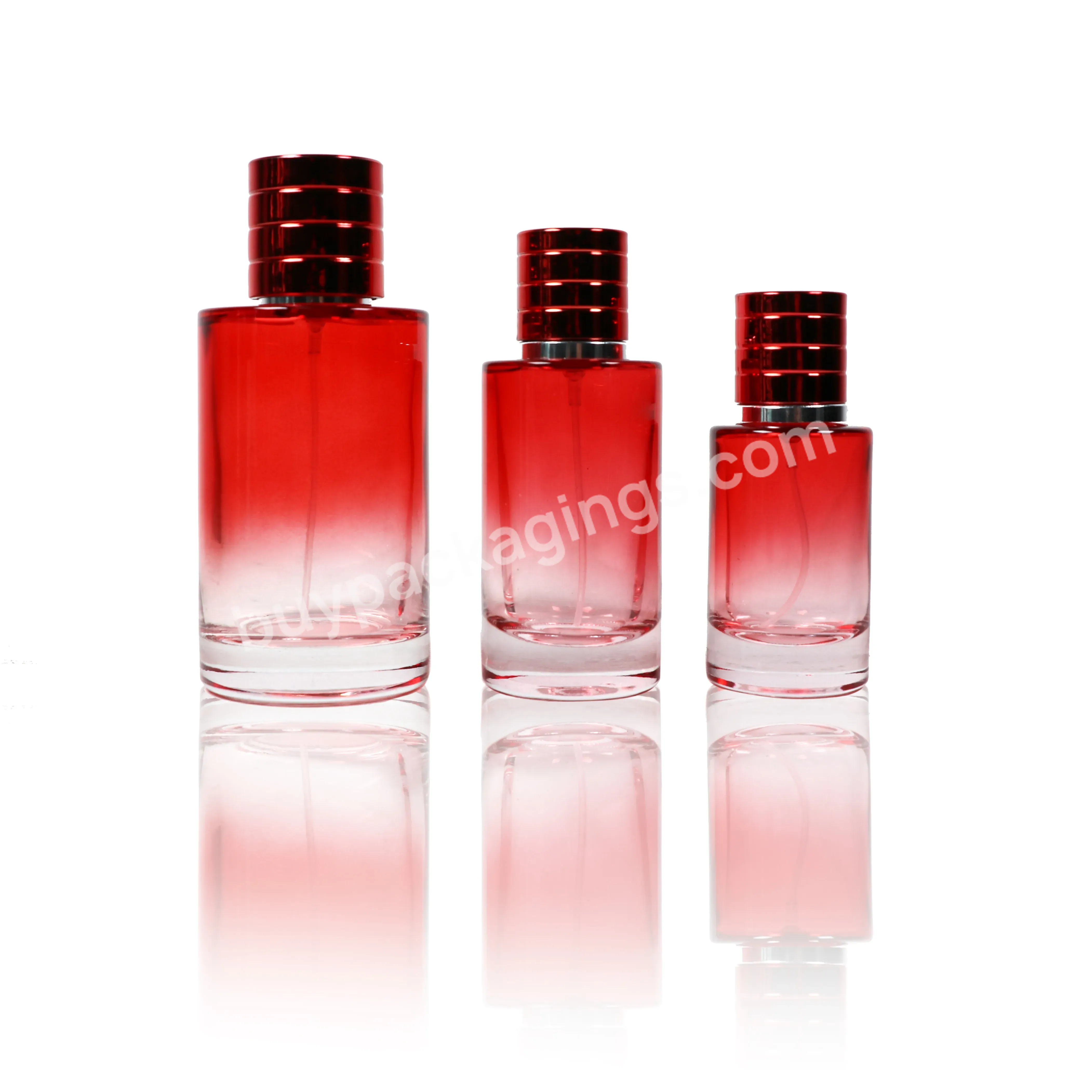 Wholesale 30ml 50ml 100ml Empty Luxury Spray Fragrance Parfum Bottle Refillable Perfume Glass Bottle With Box Packaging