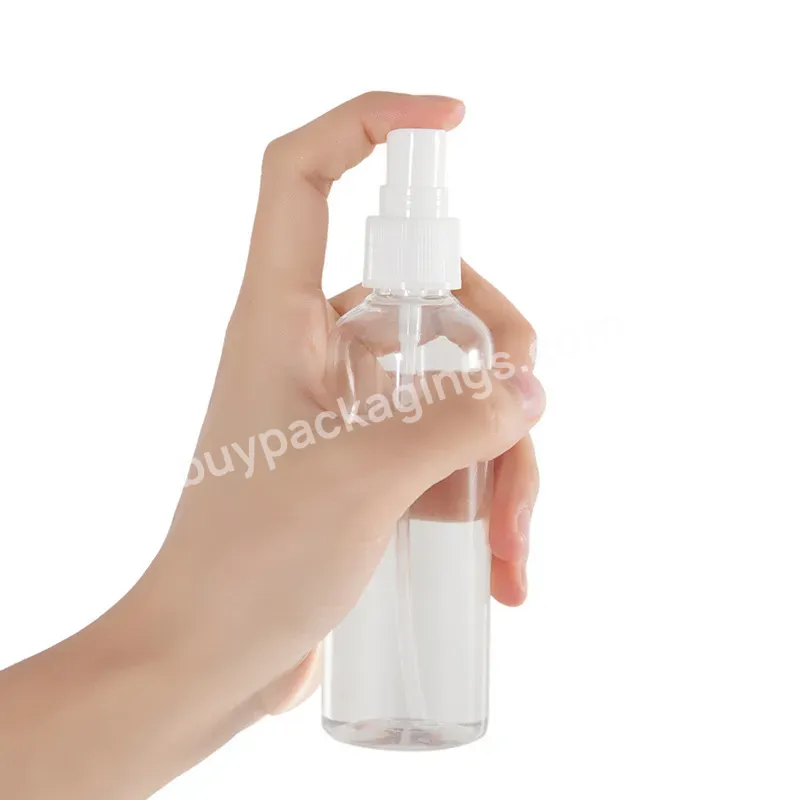 Wholesale 30ml 50ml 60ml 80ml 100ml 120ml 150ml Plastic Spray Bottlese For Cosmetic Packing Empty Transparent 1 Oz Spray Bottles