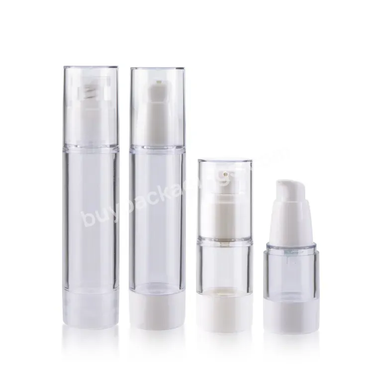 Wholesale 30ml Airless Pump Bottle Eco Friendly 50ml Airless Pump Bottle Rose Gold Packaging Spray Lotion Pump