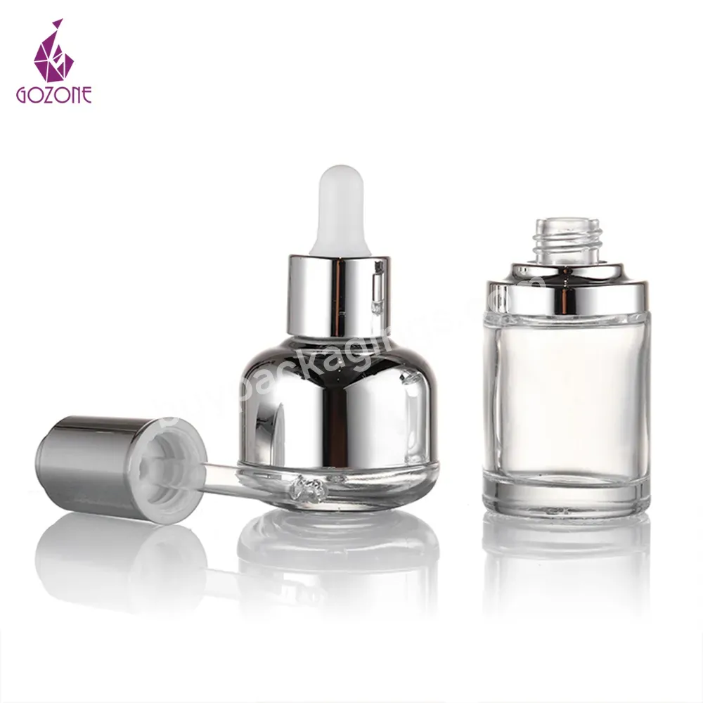 Wholesale 30ml Droppers Oil Dropper Bottle Eye Dropper Bottle For Container Cosmetic Packaging