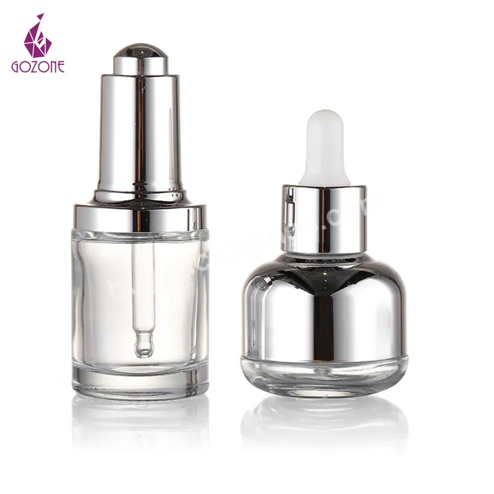 Wholesale 30ml Droppers Oil Dropper Bottle Eye Dropper Bottle For Container Cosmetic Packaging