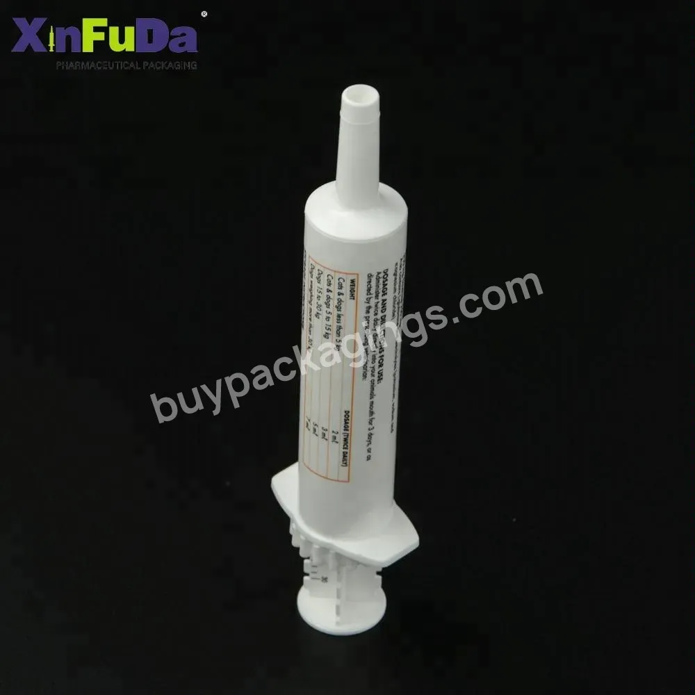 Wholesale 30ml Empty Oral Medicine Injection 30cc Plastic Gel Syringe With Wide Tip For Horse Plaster Dose Syringe