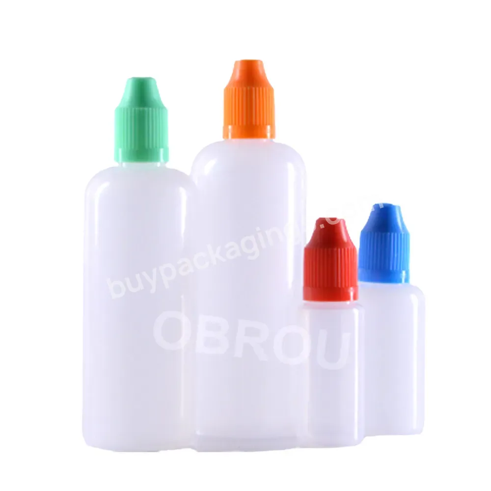 Wholesale 3ml 5ml 10ml 15ml 30ml 50ml 100ml 120ml Eye Dropper Bottles Plastic Pe Oil Bottle With Childproof Lid - Buy Plastic Oil Dropper Bottle,15ml Dropper Bottle Plastic,Eye Dropper Bottle Plastic.