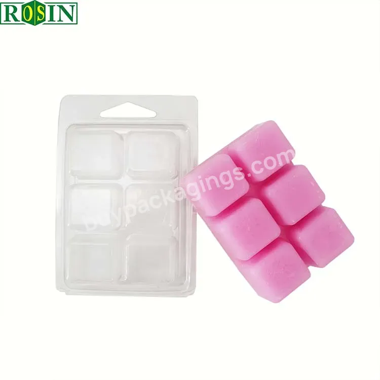 Wholesale 5 6 10 12 24 Cavity Clamshells Wax Melt Mould For Packaging