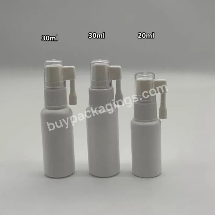 Wholesale 5 6 10 20 Ml Empty Nose Cleaner Packaging Brown Black Clear Pe Cleaner Wash Pet Plastic Mist Nasal Spray Bottle