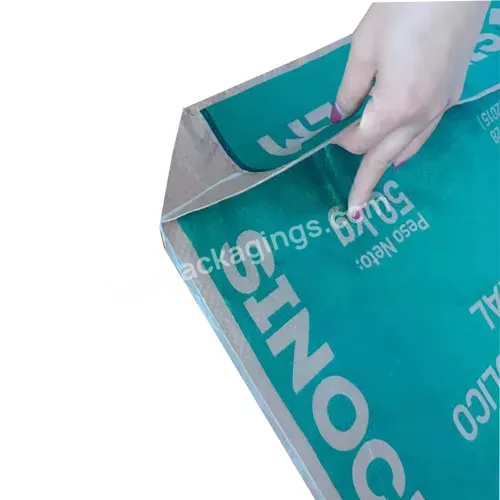 Wholesale 50 Kg Polypropylene Pp Woven Empty Cement Packing Bag